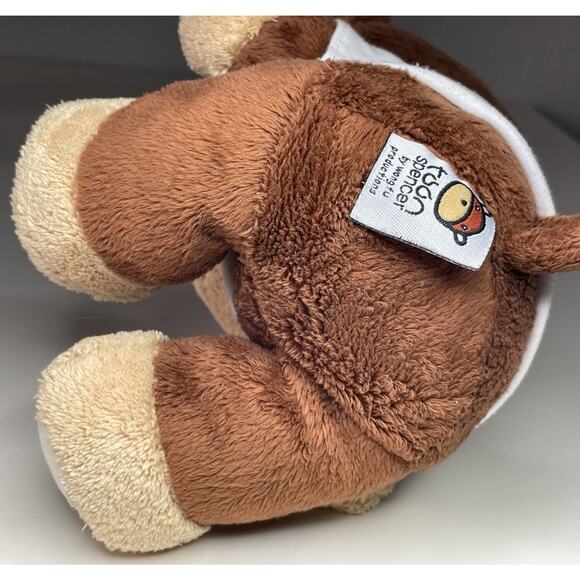 Toon Spencer Nice Guy Teddy Bear Plush 8” Wong Fu Productions Awkward Animals - Picture 12 of 14